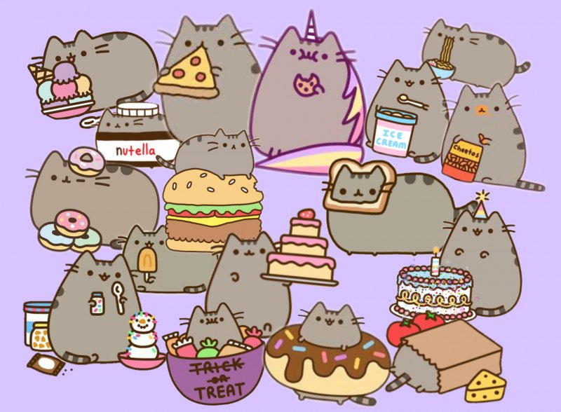 Наклейки с Пушином