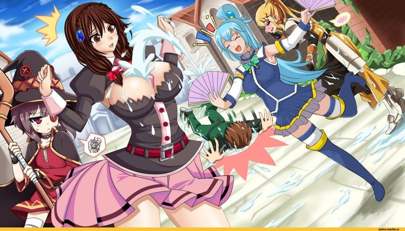 Konosuba Даркнесс ранобэ