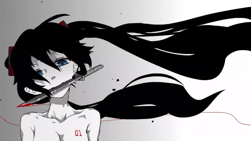 Крутая гифка аниме