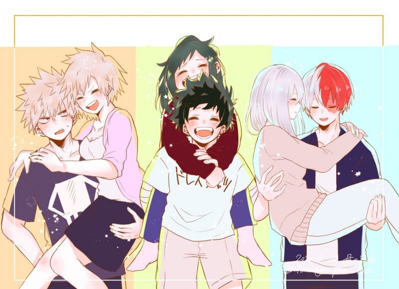 Хитоши Шинсо и Мидория