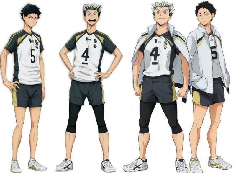 Футболка Бокуто волейбол