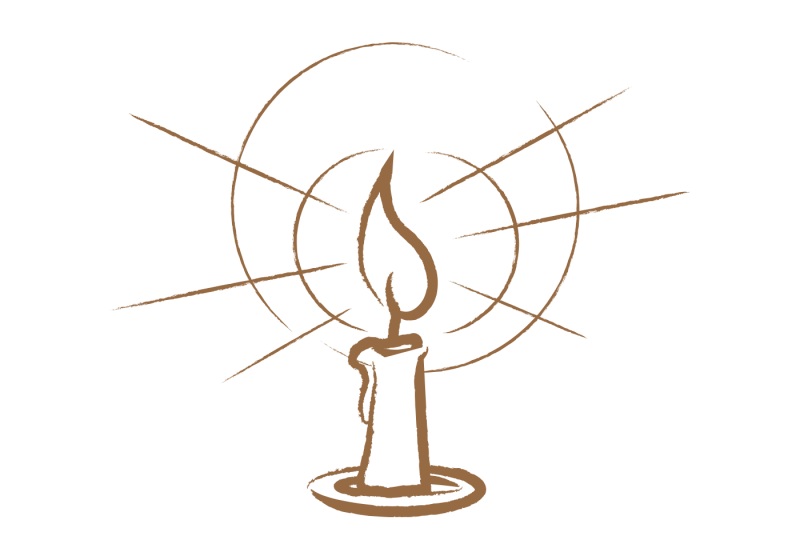 Свеча иконка