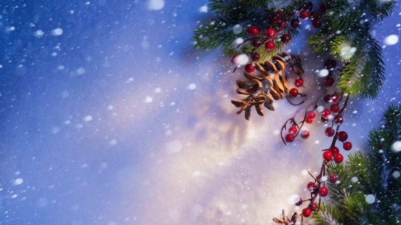 Новогодний фон
