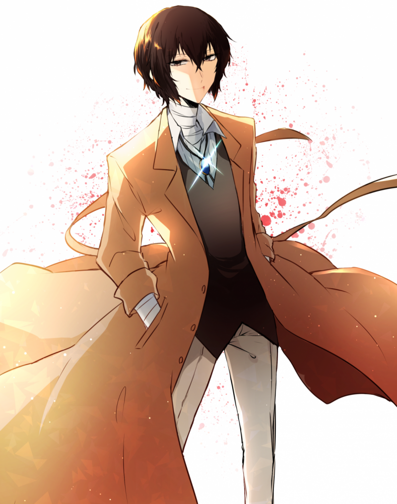 Дадзай Осаму в профиль