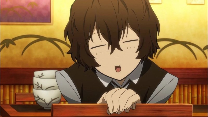 Аниме бродячие псы Дазай