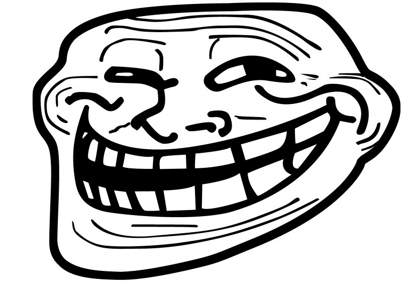 Лицо тролля