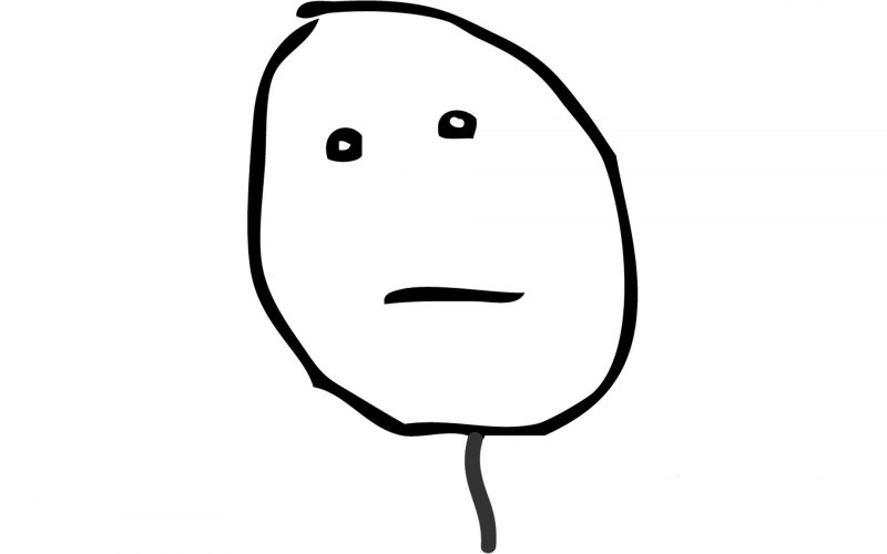 Рейдж фейс Покер фейс