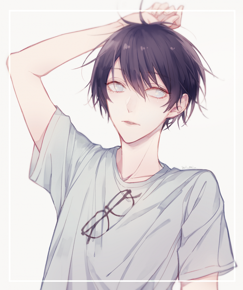 Аниме парень милый