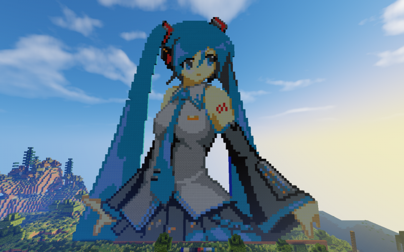 Майнкрафт арт