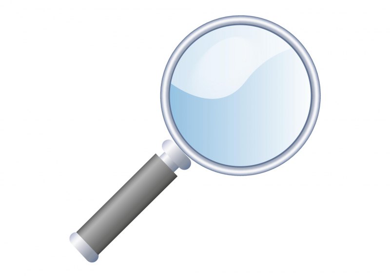 Лупа стикер