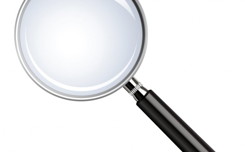 Лупа прозрачная