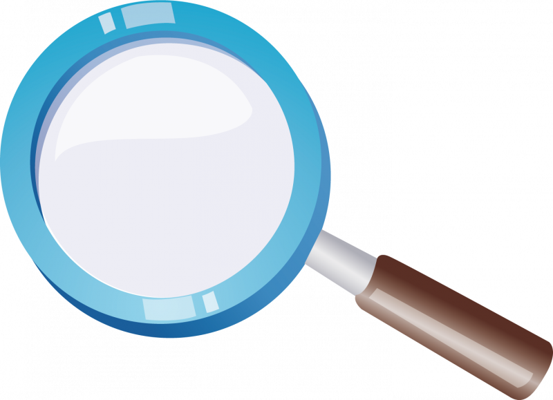 Лупа прозрачная