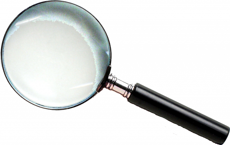 Лупа схематично