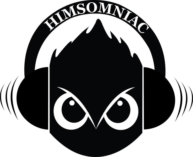 Серый кот в наушниках