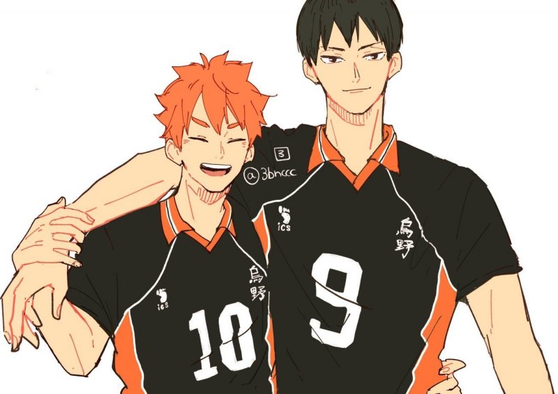 Haikyuu Кагеяма и Хината