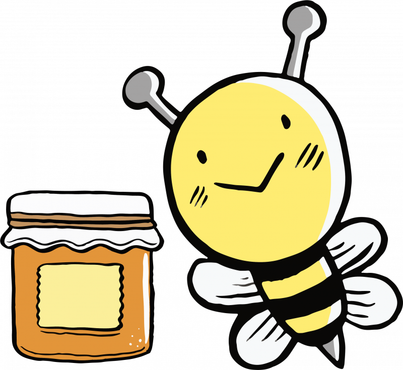 Мед мультяшный