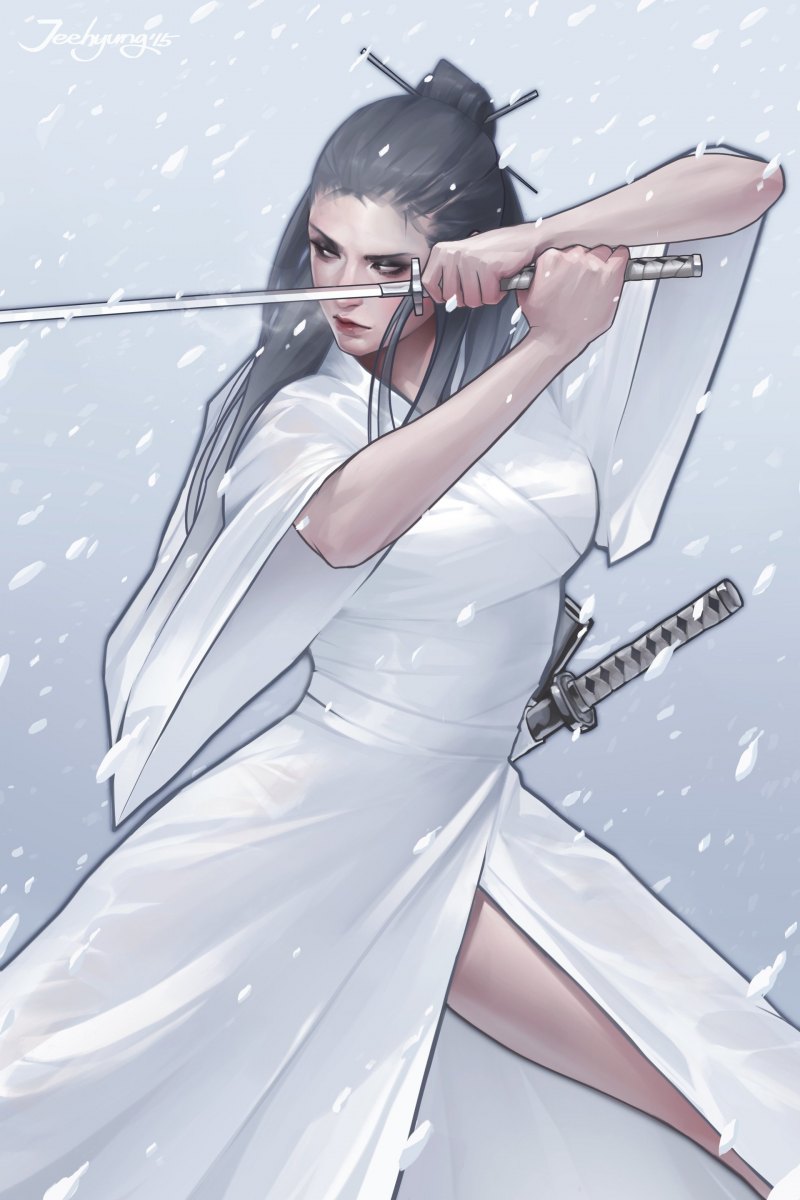 Katana Zero Снежка