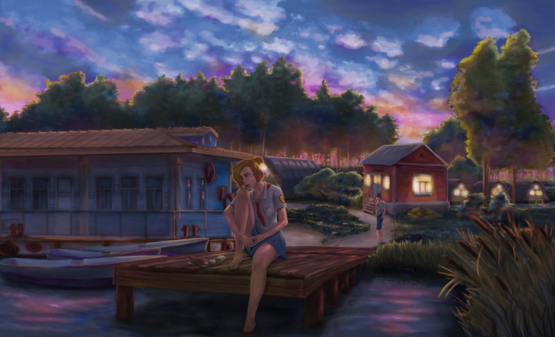 Everlasting Summer лагерь