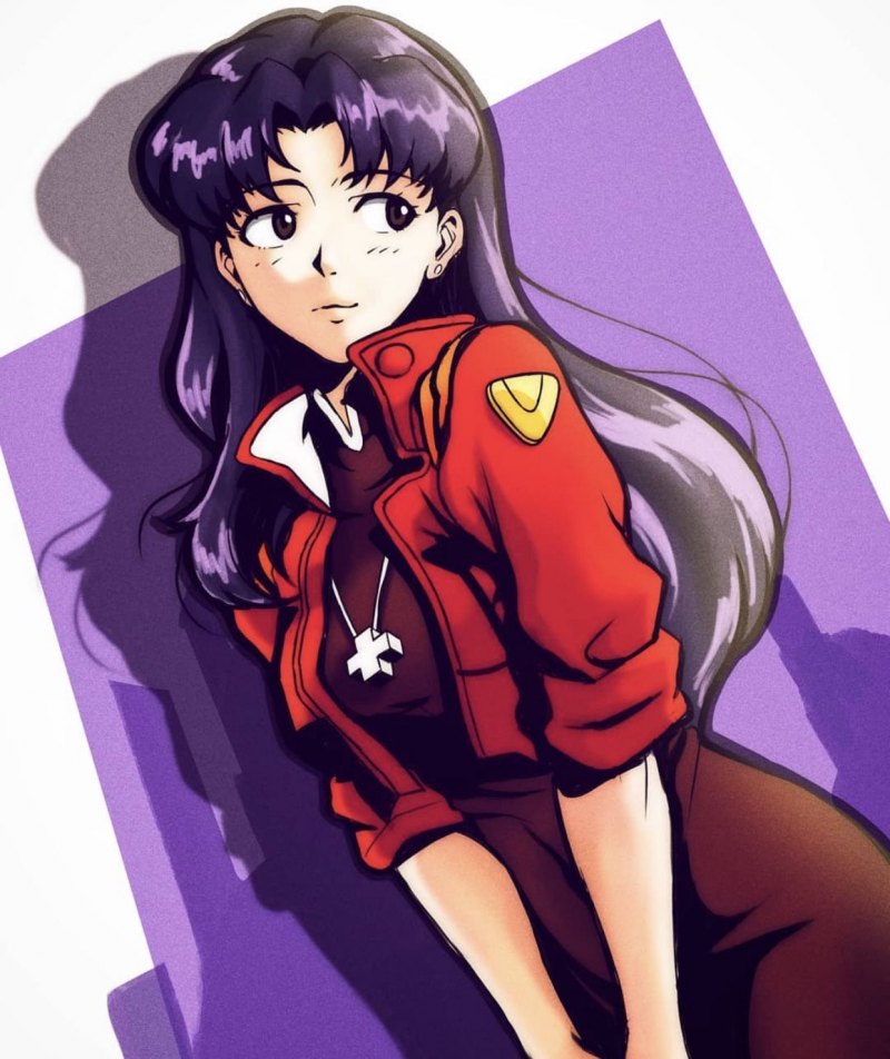 Мисато Катсураги Retrowave