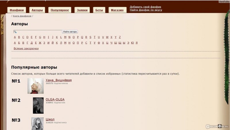 Перо письменное