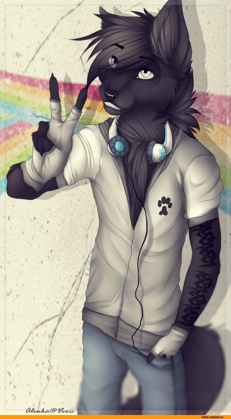 Фурри рэпер