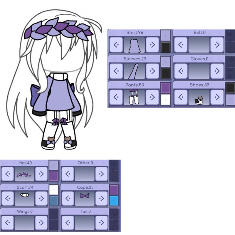 Аниме гача лайф аутфиты