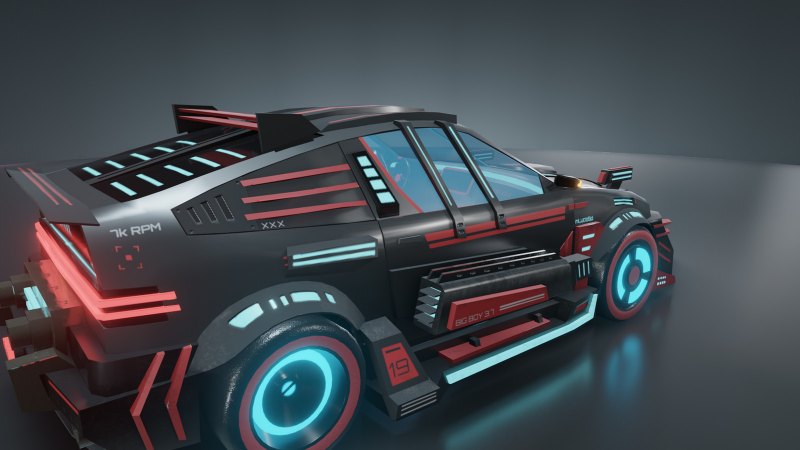 Cyberpunk 2077 машины Торнтон