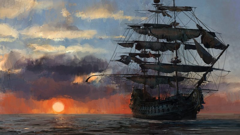 Skull and Bones Летучий голландец