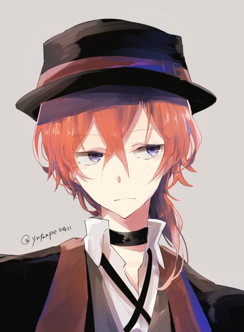 Чуя Накахара бродячие псы арт