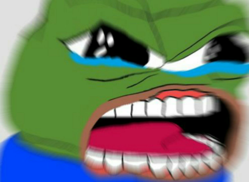 Pepe Frog Scream