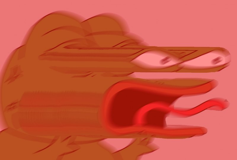 Триггеред Мем лягушка