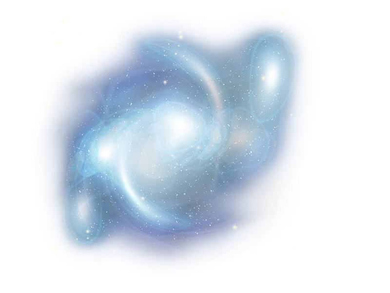 Космос на прозрачном фоне