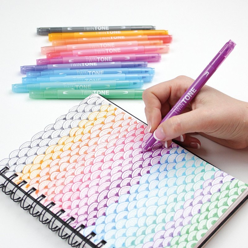 Блокнот для рисования маркерами