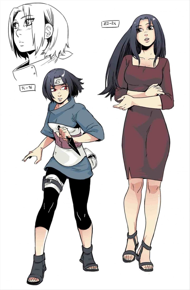 Родители Саске и Итачи