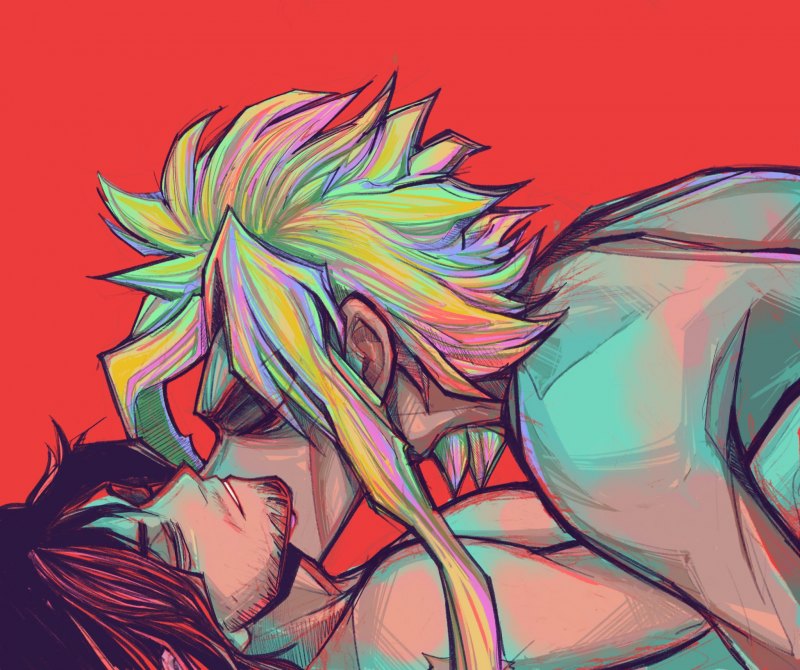 Тошинори и Мидория 18