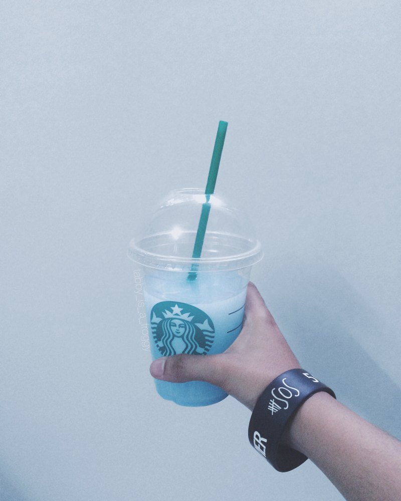 Голубые предметы для эстетики