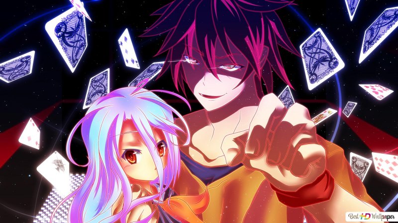 No game no Life Широ и Сора