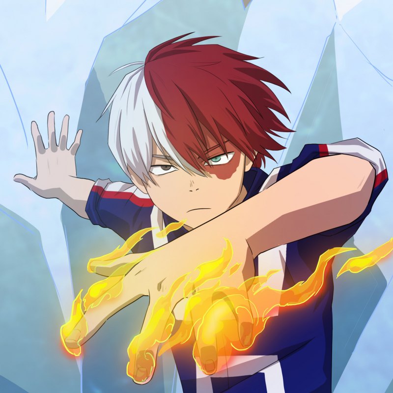 Моя геройская Академия Тодороки