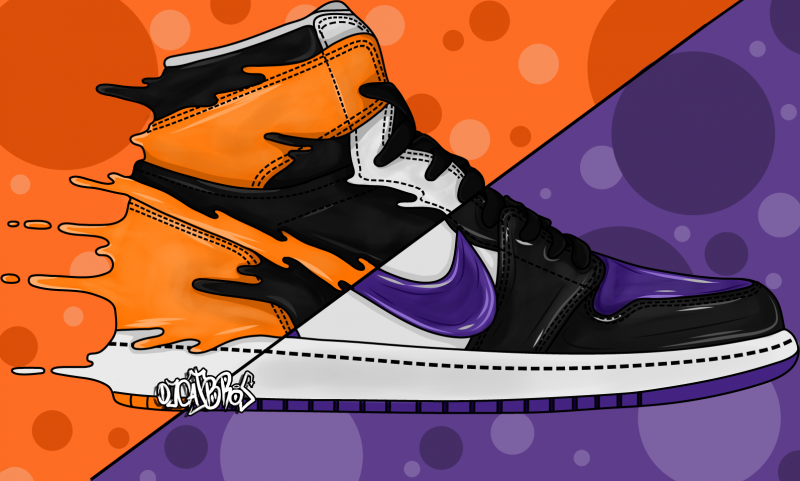 Nike Air Jordan 1 Wallpaper