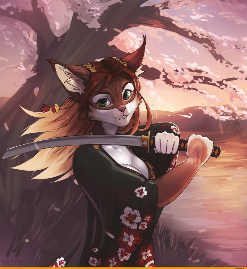 Красивые милые фурии