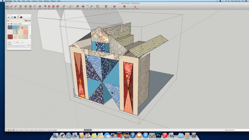 Как повернуть текстуру в sketchup