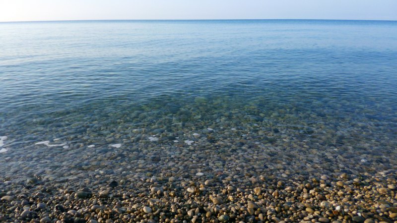 Абхазия Пицунда дно моря