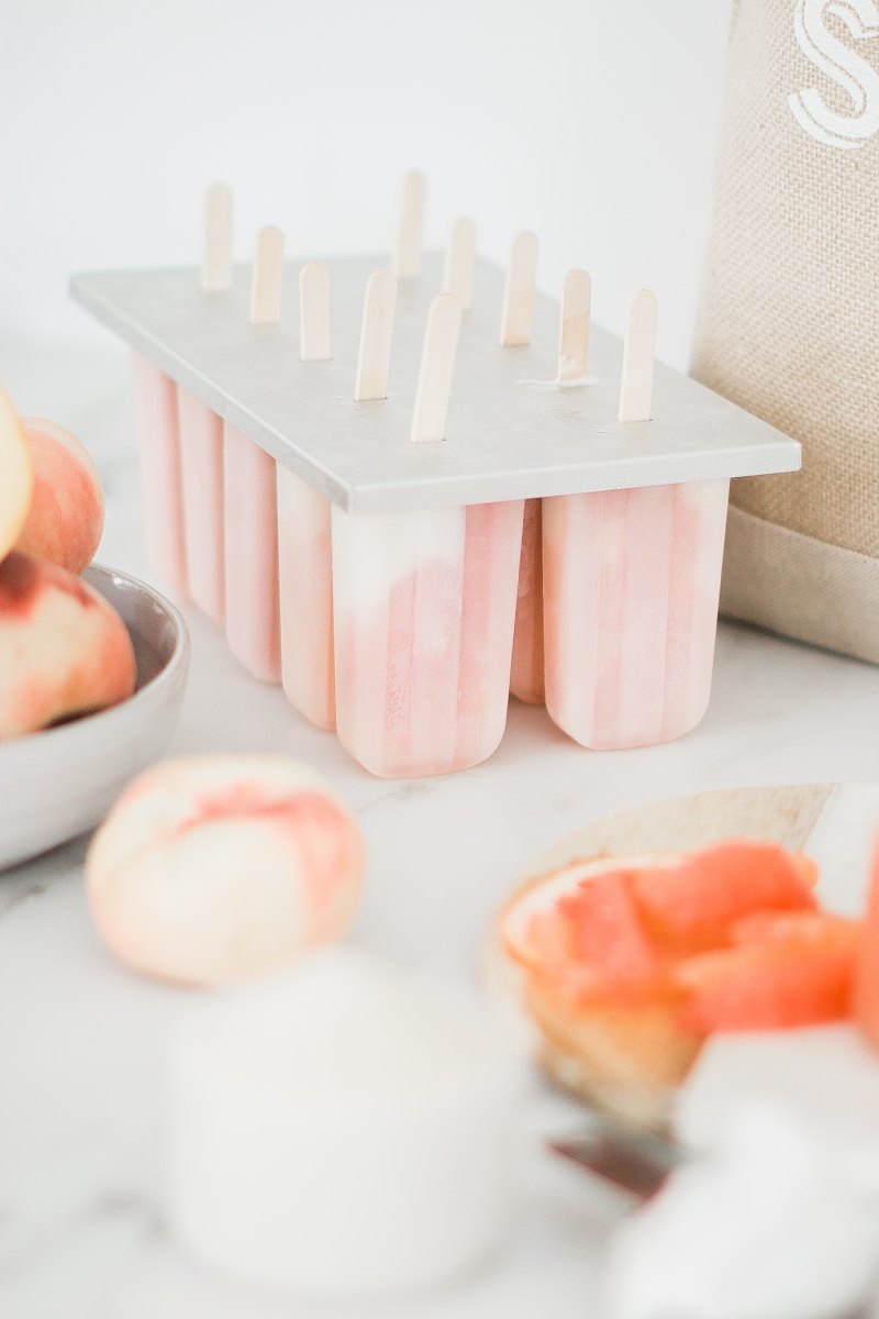 Персиковое мороженое Эстетика