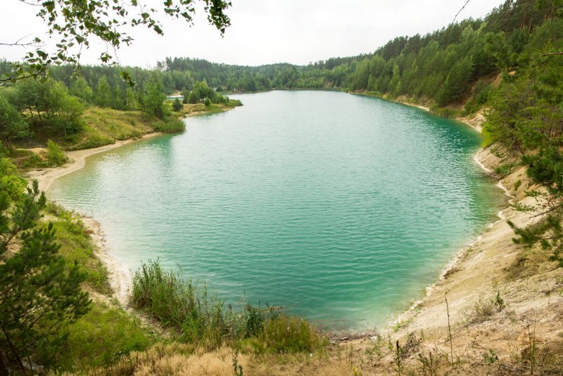 Меловые карьеры Беларуси Белорусские Мальдивы