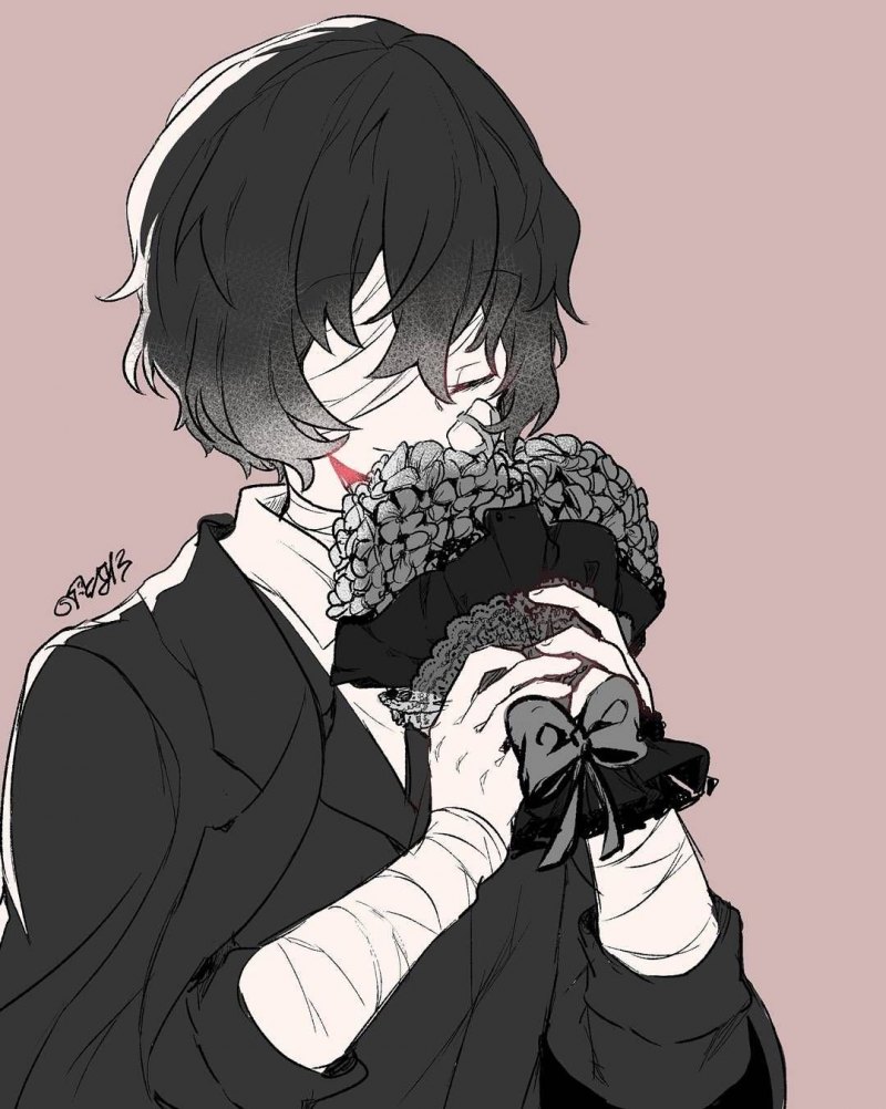 Дадзай Осаму арт Эстетика