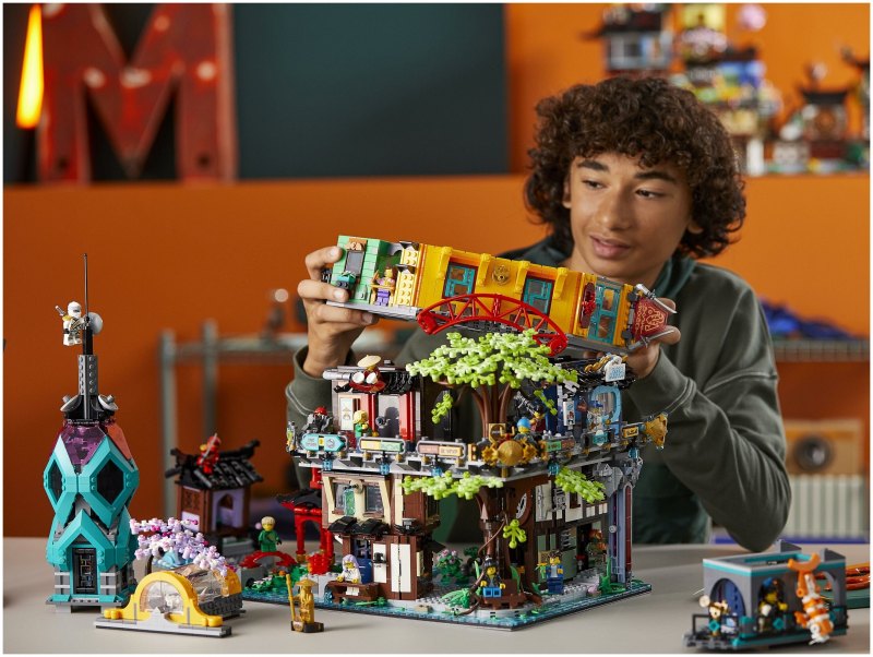 LEGO Ninjago 71741 сады Ниндзяго-Сити