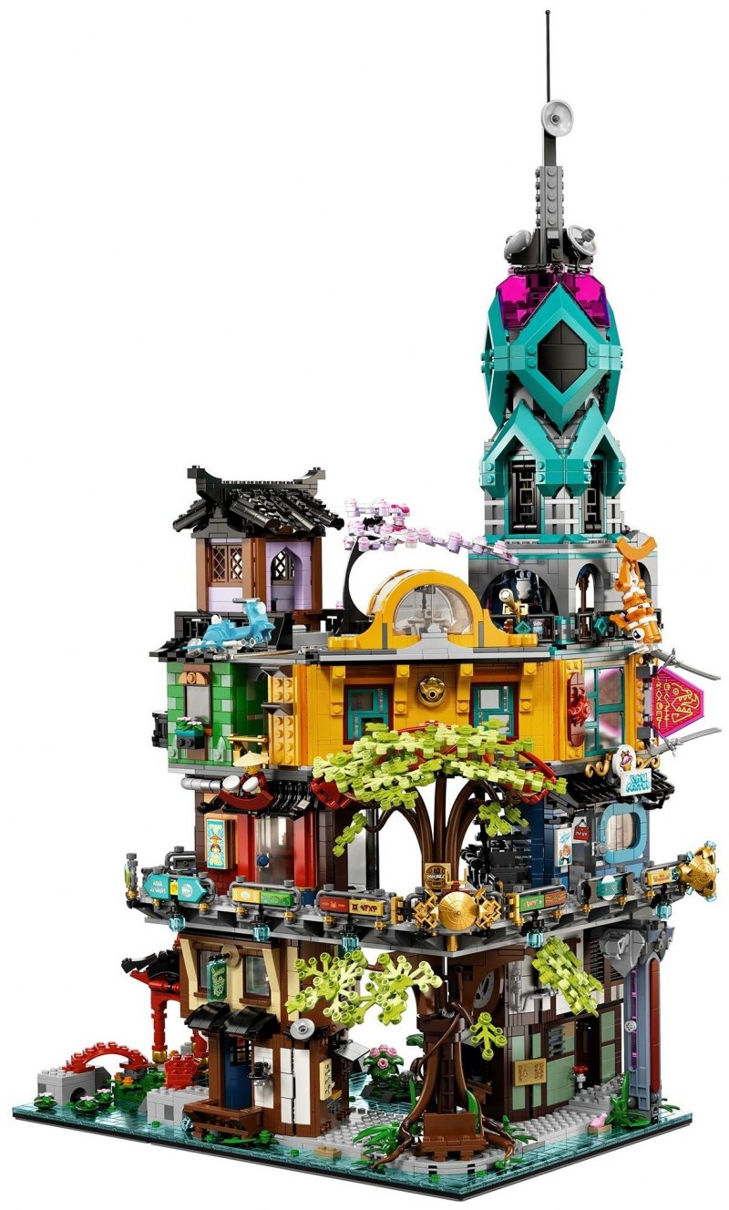 LEGO Ninjago 71741 сады Ниндзяго-Сити