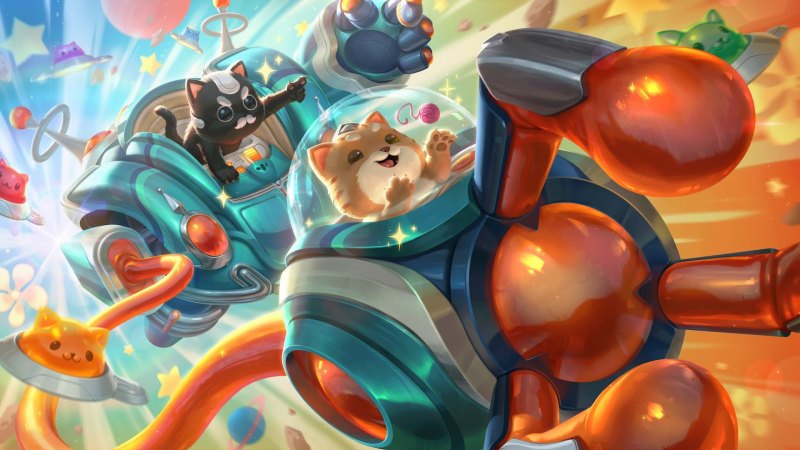 Гвен League of Legends арт