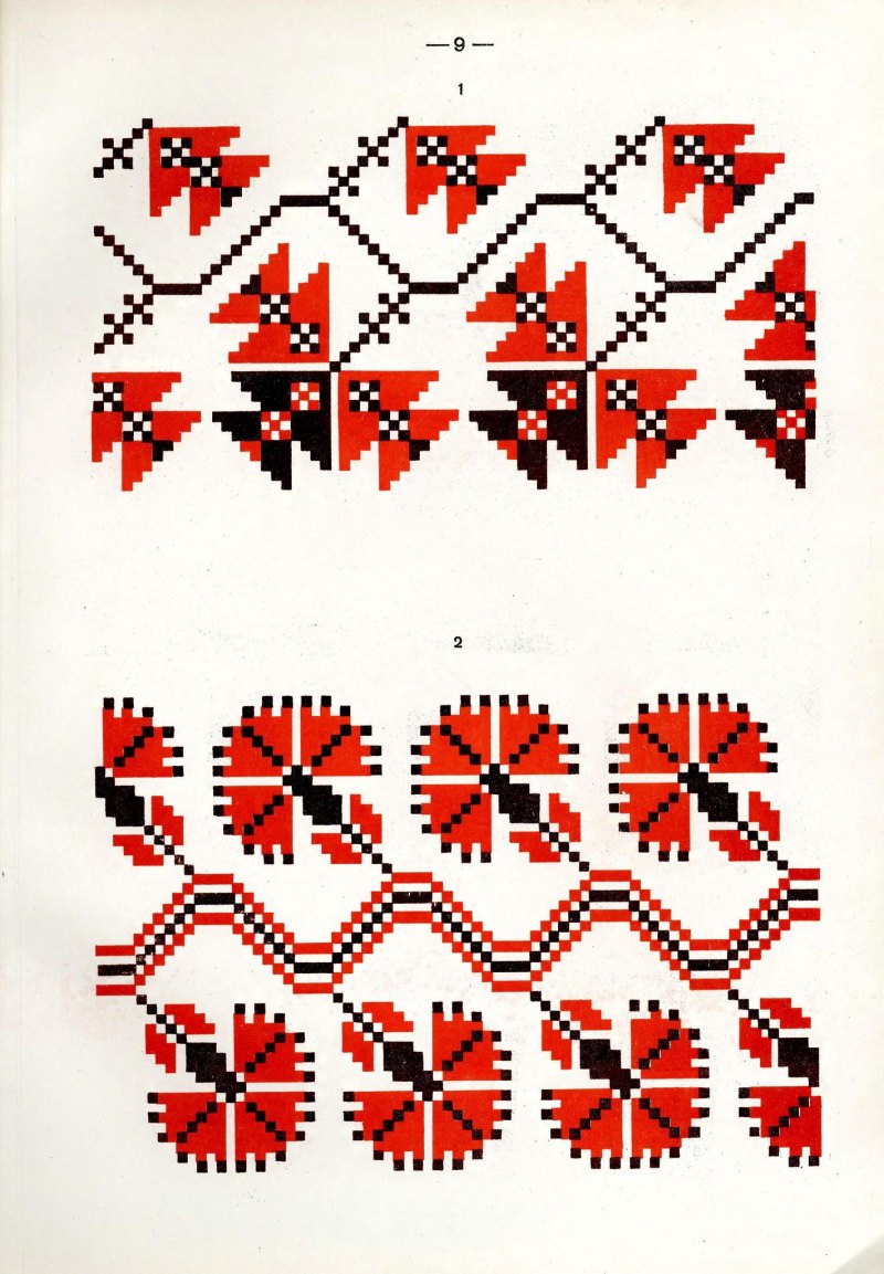 Орнамент русской вышивки
