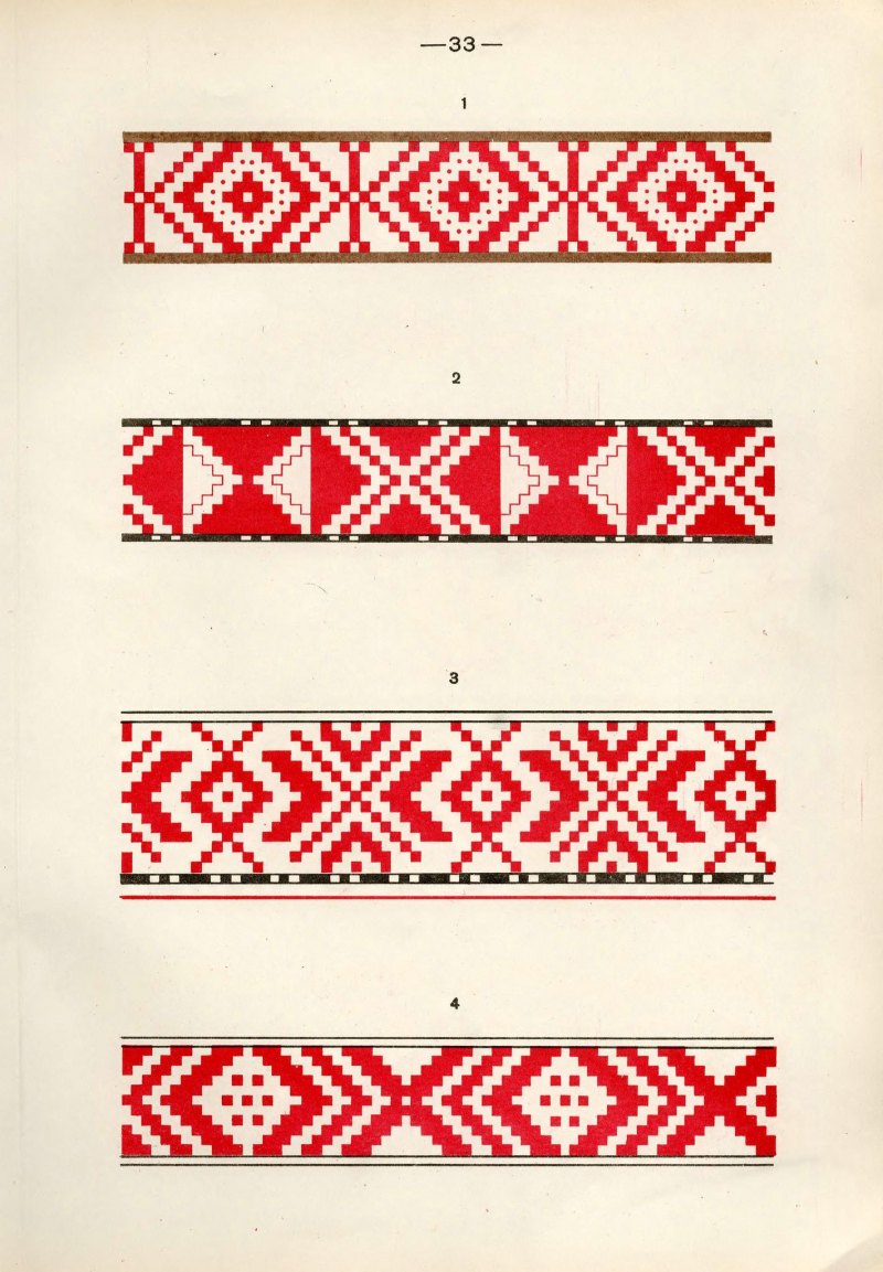 Белорусский нац орнамент